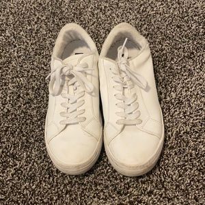 White sneakers- Steve Madden